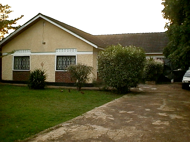 Esta fue mi primera casa en Uganda y en ella viví por dos años.