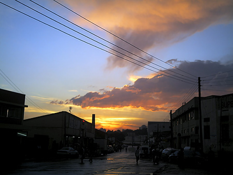 Atardecer en Kampala