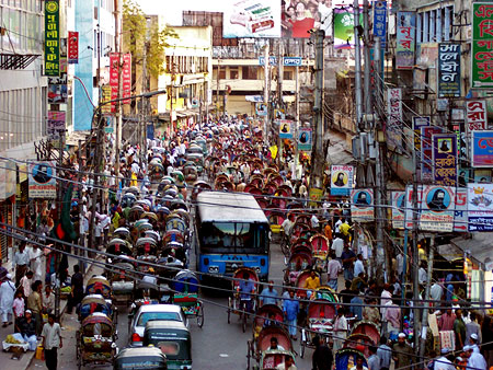 Avenida de Dhaka, Bangladesh