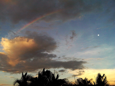 cielo23062010 Cielo del 23062010 sobre Caracas