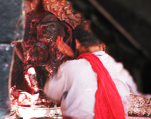 Santuario de Kali - la diosa desvestida