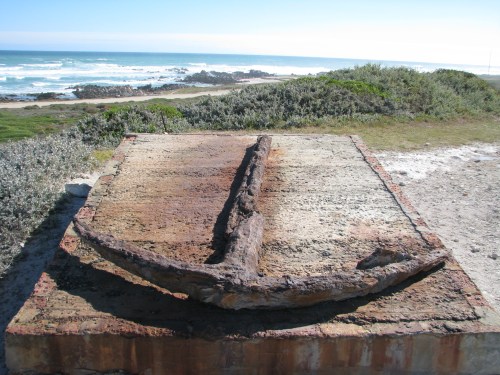 Ancla en Cape Agulhas