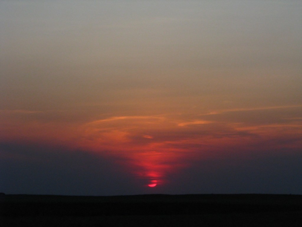 Atardecer desde las dunas - Apure 2010