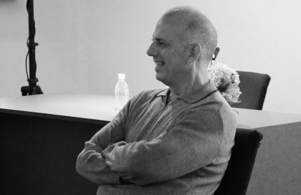 Luis Ángel Duque en un evento de Telefónica